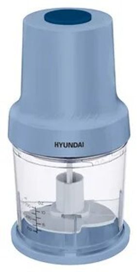 Измельчитель Hyundai HYC-P3138 0.8л 300Вт голубой/белый