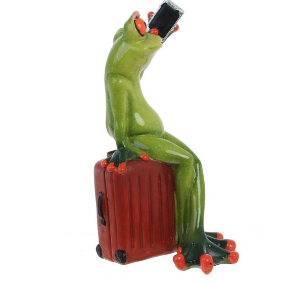 Фигурка декоративная &quot;Лягушка&quot;, Д8 Ш10 В15,5 см