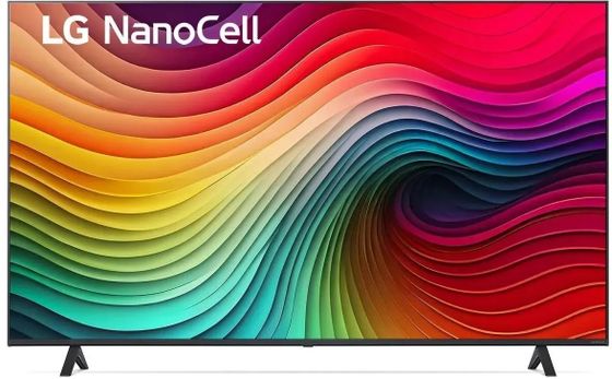 Телевизор LED 65&quot; LG 65NANO80T6A.ARUB синяя сажа SmartTV безрамочный