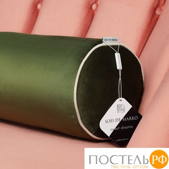 Под-Бл-50х18х18хк Блейк (хаки) Подушка-валик 50х18х18