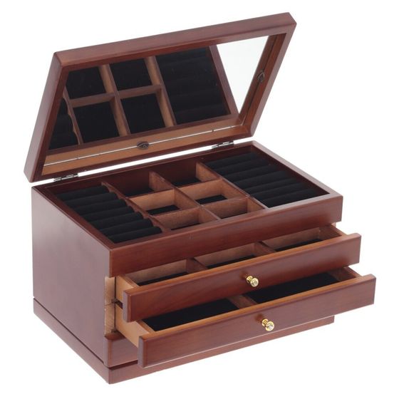 Шкатулка для украшений, Д30 Ш18 В18 см