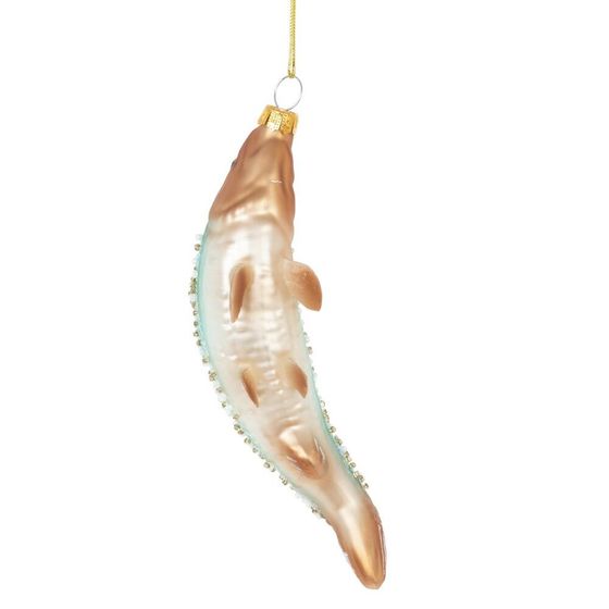 Украшение новогоднее "Рыба", L6 W5 H16 см