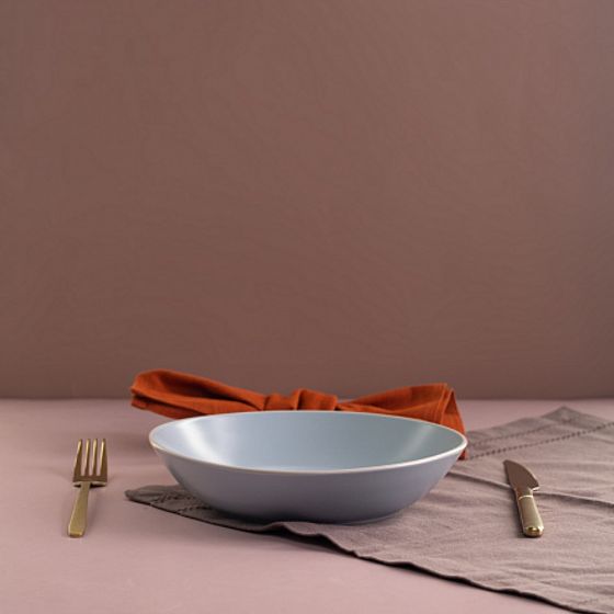 Тарелка суповая SCANDY BLUE 20.5см