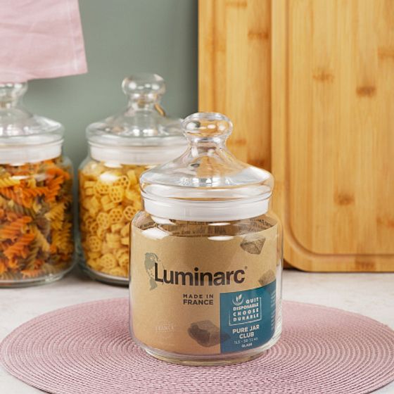 Банка для продуктов БИГ КЛАБ с крышкой 1.5л