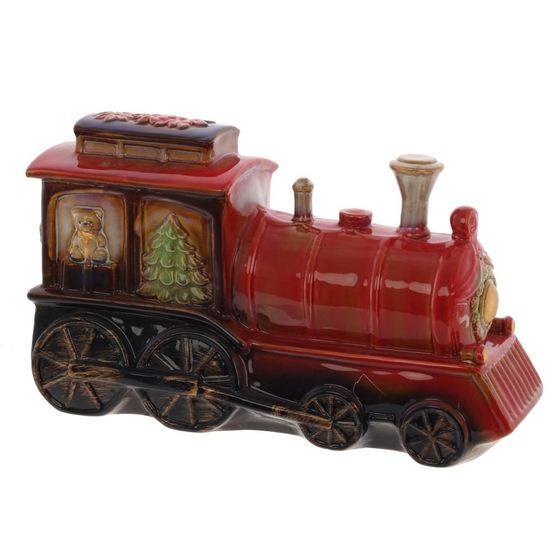 Фигурка декоративная &quot;Поезд&quot; с подсветкой, L34 W14 H21 см, ААА 3шт н/п