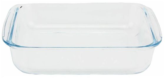 Форма для запекания Kelli KL-3213 25х22х4,7см прозрачный