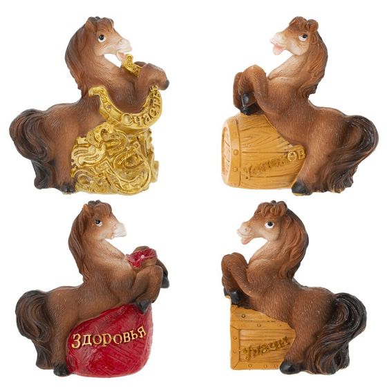 Копилка &quot;Лошадь&quot;, L8 W4,5 H9 см, 4в.