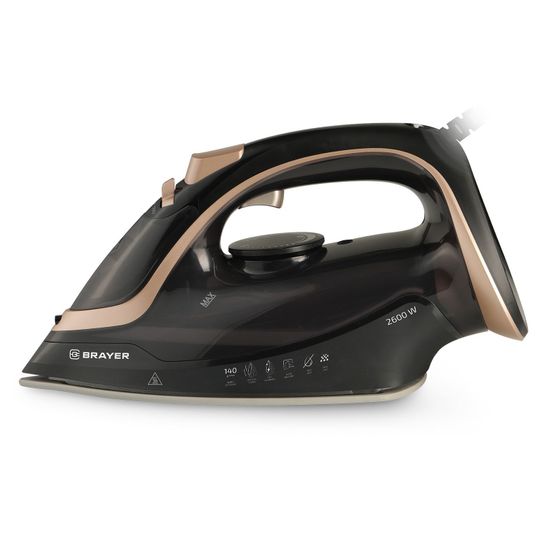 Утюг Brayer BR4017 2600Вт черный/бежевый