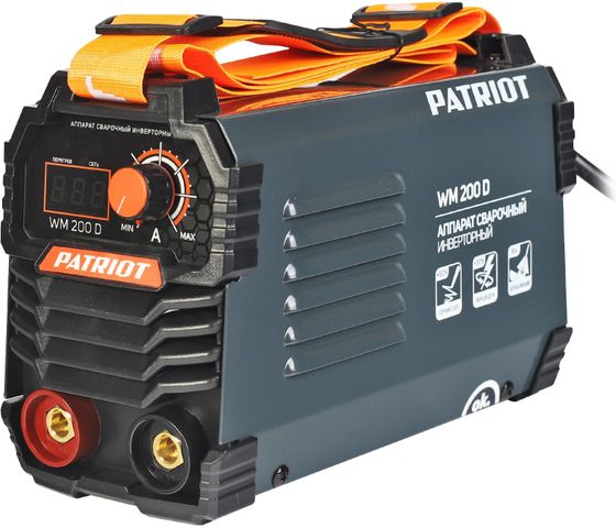 Сварочный аппарат Patriot WM200D инвертор ММА 9.1кВт (605302020)