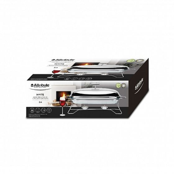 Мармит INVITE 3л 49х24х18см прямоугольный