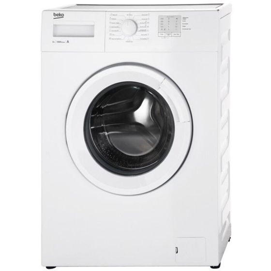 Стиральная машина Beko WRS5511BWW, класс А, 1000 об/мин, до 5 кг, белая