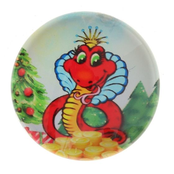 Магнит &quot;Змейка&quot;, L3,5 W1,5 H3,5 см, 8в.