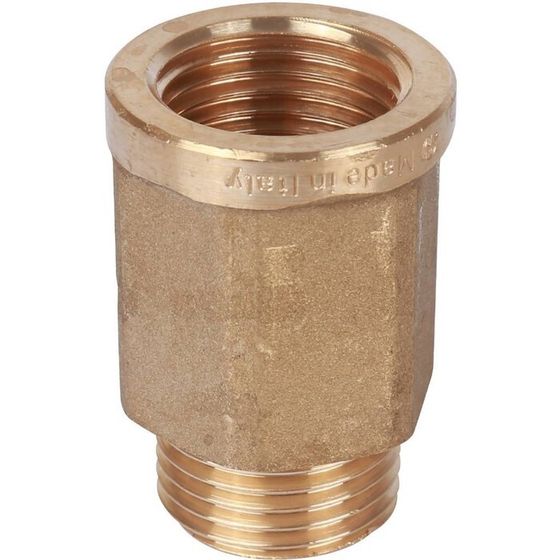 Удлинитель STOUT SFT-0054-001212, 1/2&quot;x1/2&quot;, внутренняя/наружная резьба, шестигранный