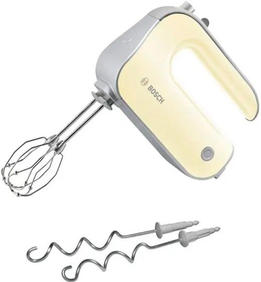 Миксер ручной Bosch MFQ40301 500Вт бежеый/серый