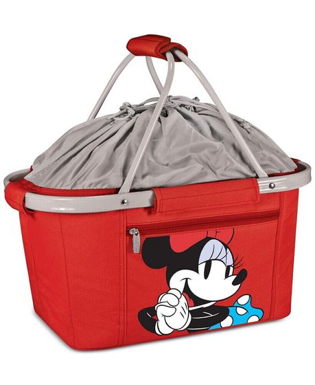 Minnie Mouse - &#39;Metro Basket&#39; Collapsible Cooler Tote Red