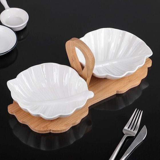 !09 Набор салатников «Эстет» 2 шт. , 33×14×11 см.