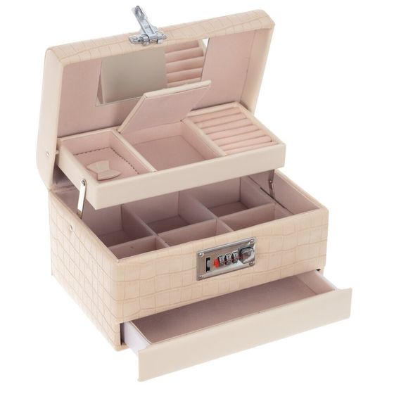 Шкатулка-автомат для украшений, Д23,5 Ш17 В14 см