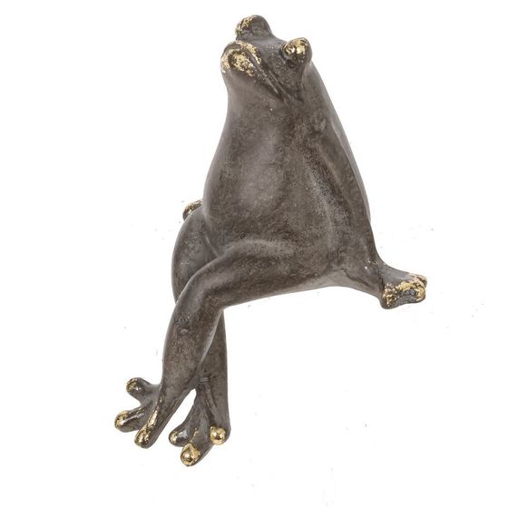 Фигурка декоративная "Лягушка", L10,5 W4,5 H12,5 см