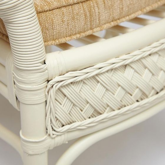 Комплект обеденный &amp;quot,ANDREA GRAND&amp;quot, (стол со стеклом+6 кресел+ подушки)