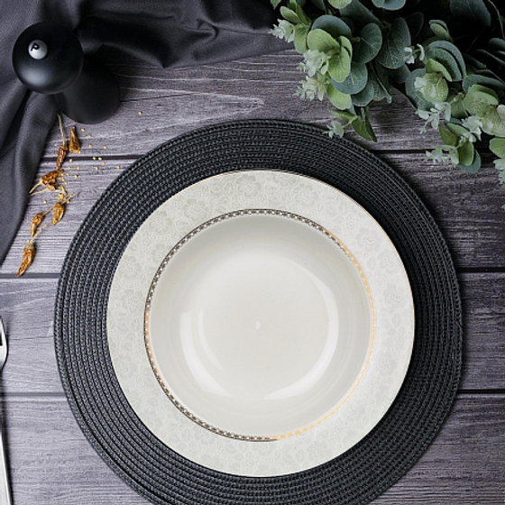 Тарелка суповая ELEGANCE 21.5см