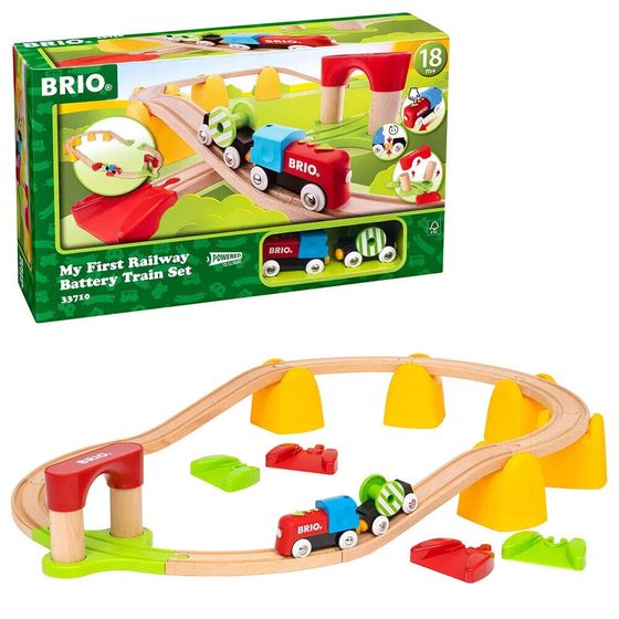 BRIO My First Railway Battery Operated Train Set (33710)