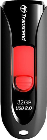Флеш диск 32Gb Transcend Jetflash 590 TS32GJF590K USB2.0 черный