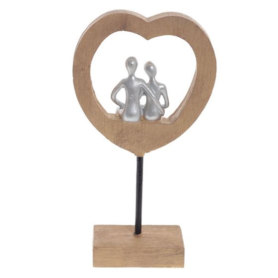 Фигурка декоративная &quot;Влюбленная пара&quot;, Д15 Ш6 В28 см