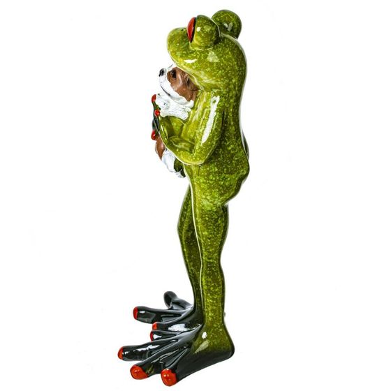 Фигурка декоративная "Лягушка", L5 W7 H16,5 см
