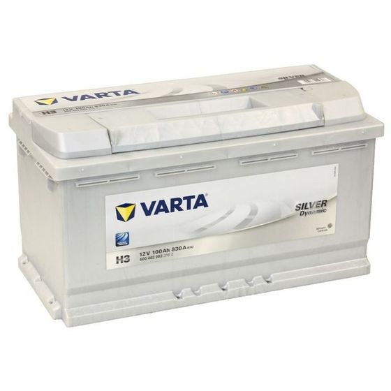 Аккумуляторная батарея Varta 100 Ач, обратная полярность Silver Dynamic 600 402 083