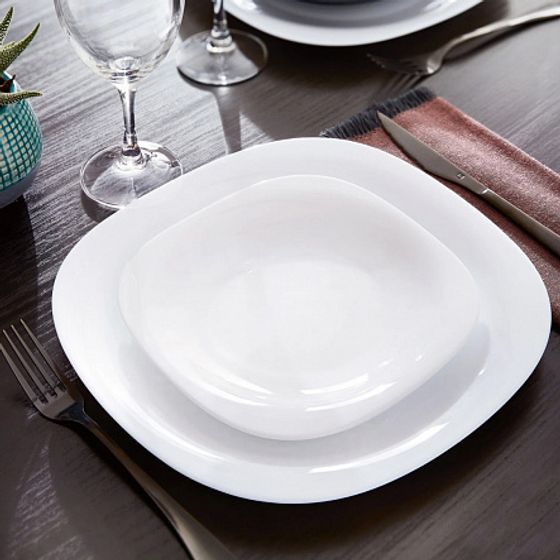 Набор столовый CARINE белый 18пр