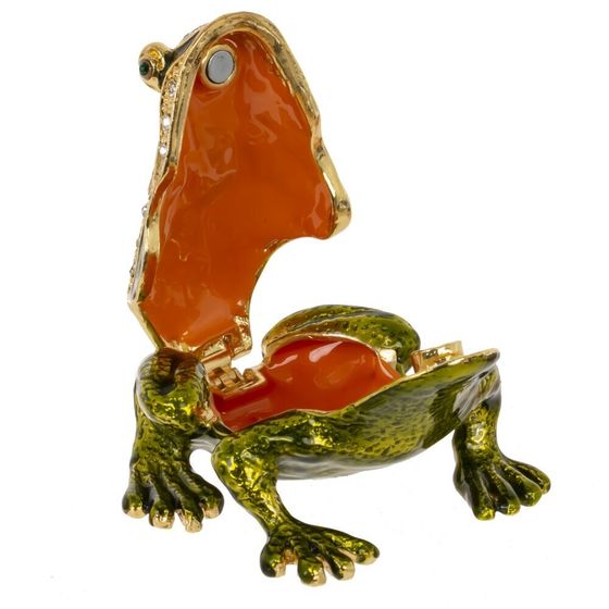 Шкатулка &quot;Лягушка&quot;, L7 W8 H4,5 см