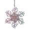 Украшение новогоднее &quot;Снежинка&quot;, L11 W1,5 H13 см, 2в.