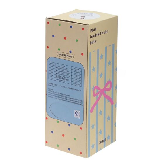 Термос, 500 мл, L7 W7 H21,5 см, дизайн микс