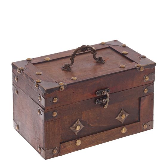 Шкатулка &quot;Сундук&quot;, Д21 Ш12 В12,5 см