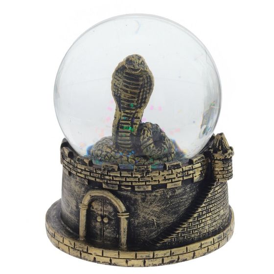 Фигурка декоративная в стекл шаре &quot;Змея&quot;, D 6 см, L7,5 W7 H9 см, 2в.