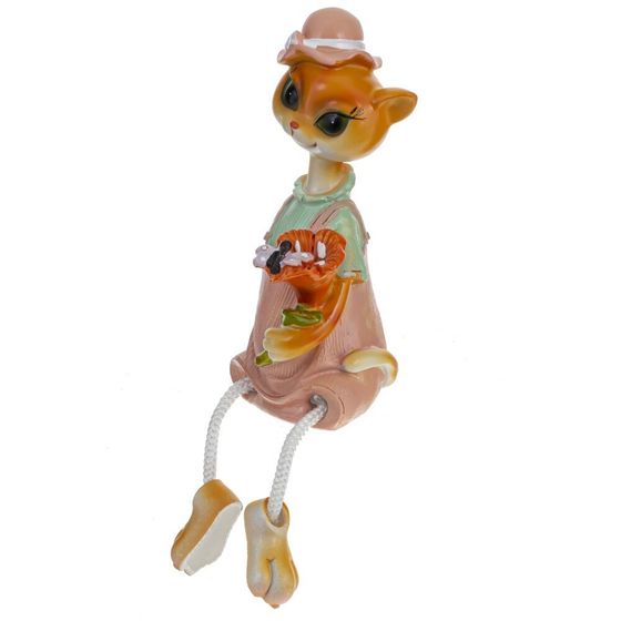 Набор из 2-х фигурок декоративных &quot;Кот&quot;, Д7 Ш6 В13 см