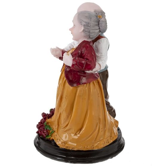 Фигурка декоративная &quot;Бабушка с дедушкой&quot;, L9 W9 H14,5 см