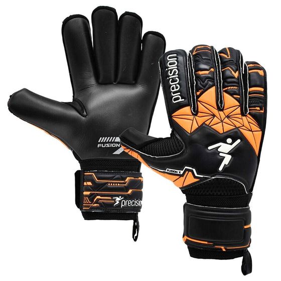 PRECISION Fusion X Roll Finger Protect goalkeeper gloves