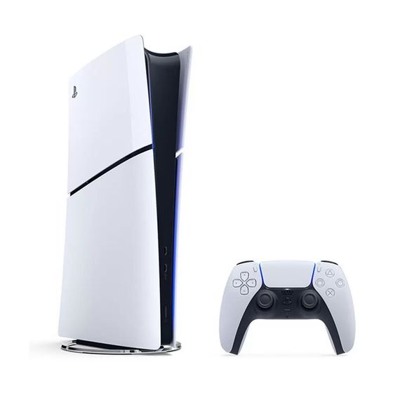 Игровая консоль PlayStation 5 Slim Digital CFI-2018B01 белый/черный