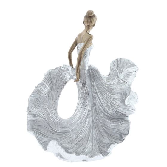 Фигурка декоративная "Девушка", L18 W11 H25 см