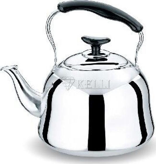 Чайник Kelli KL-3118 4,5л со свистком серебристый