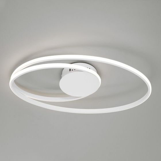 Светильник потолочный Eurosvet Caroline 90250/1, LED, 44 Вт, 4200К, 2156Лм, 540х300х50 мм, цвет белый