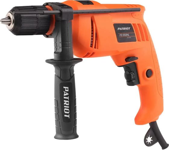 Дрель ударная Patriot FD 550HL 600Вт быстрозажимной реверс (120301551)