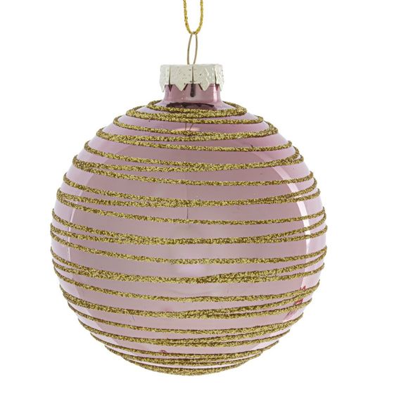 Украшение новогоднее "Шар", D8 см, L8 W8 H10 см, 2в.