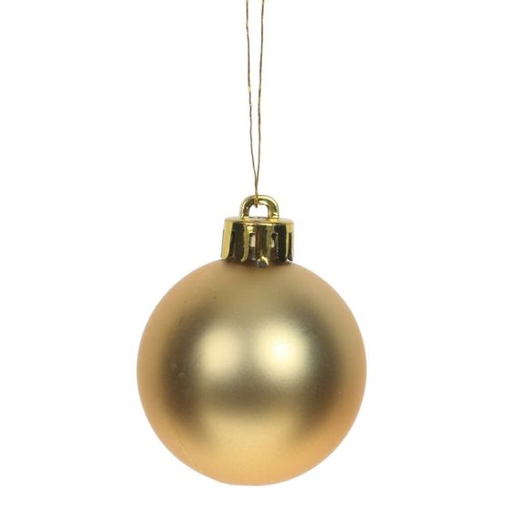 Набор из 40шт Украшение новогоднее &quot;Шар&quot;, D 6/4/3/5 см, L14 W14 H26 см