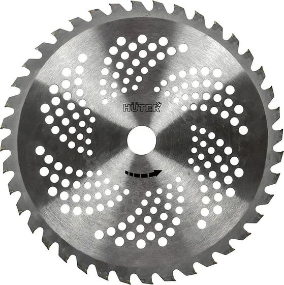 Нож для триммера Huter GTD-40TP d=255x25.4мм 40зуб. для GGT-800S(T)/1000S(T)/1300S(T)/1500S(T)/1900S(T) (71/2/16)