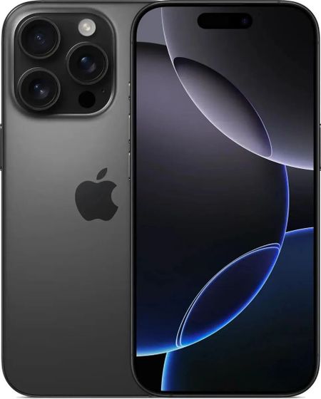 Смартфон Apple iPhone 16 Pro 8Gb/256Gb черный титан (MYLT3ZA/A)