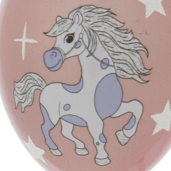 Украшение новогоднее &quot;Воздушный шарик с лошадкой&quot;, L7 W7 H11 см