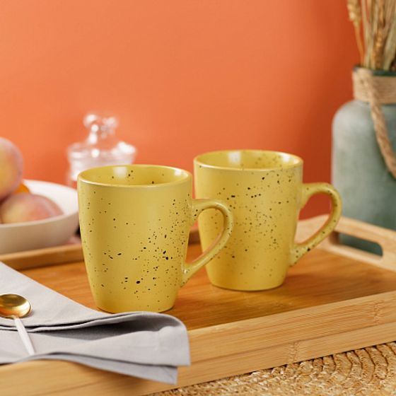 Кружка TRENDY желтая 360мл