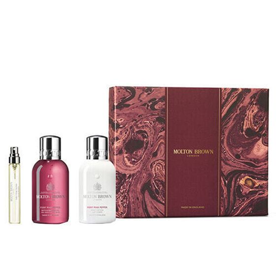 Fiery Pink Pepper Travel Collection Gift Set